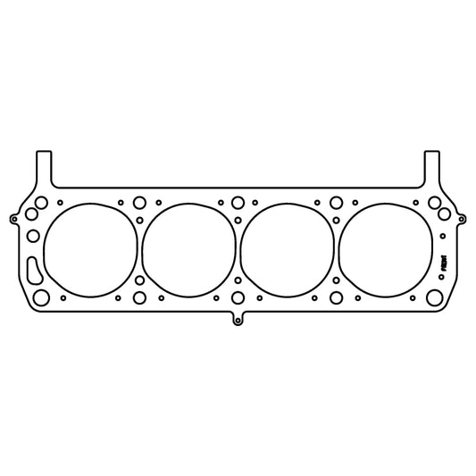 Cometic Ford 302/351W Windsor V8 .060in MLS Cylinder Head Gasket - 4.150in Bore - SVO/Yates - RHS