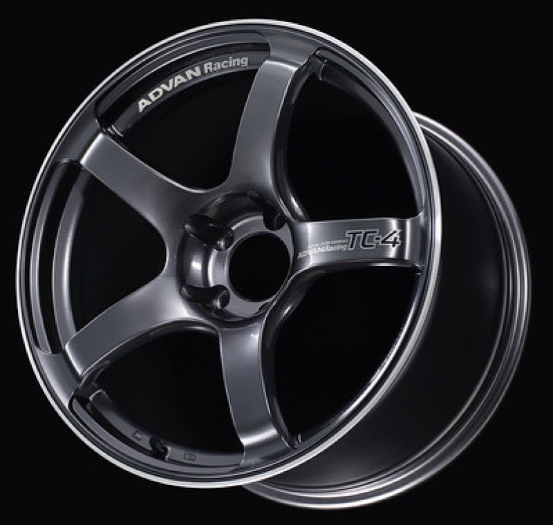 Advan TC4 16x5.5 +45 4-100 Racing Gunmetallic & Ring Wheel