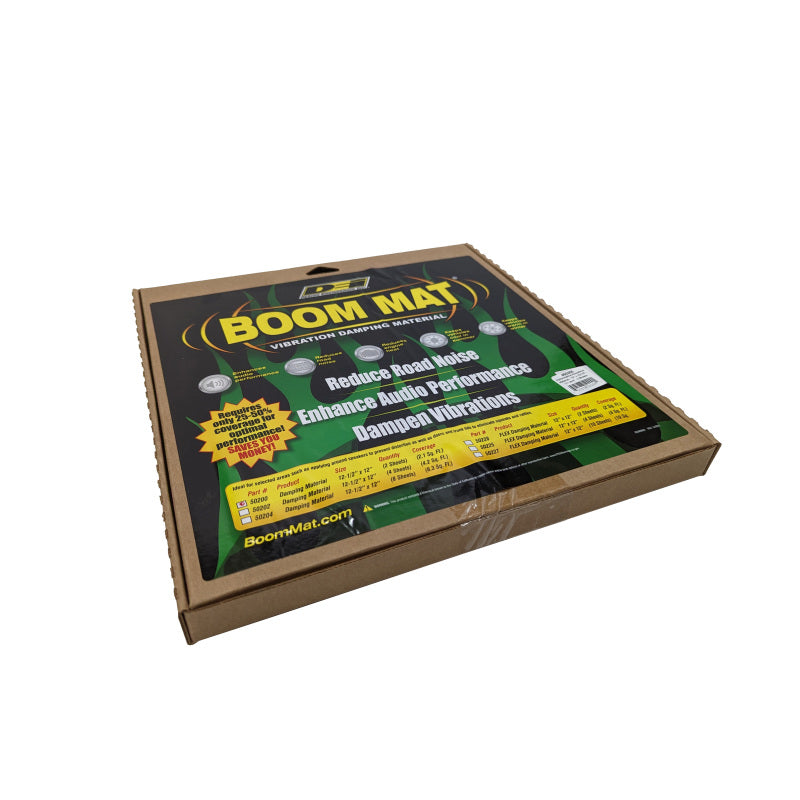 DEI Boom Mat Damping Material - 12in x 12-1/2in (2mm) - 2.1 sq ft - 2 Sheets