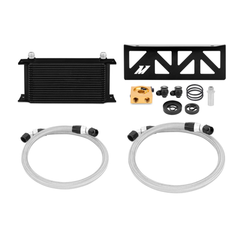 Mishimoto 13+ Subaru BRZ/Scion FR-S Thermostatic Oil Cooler Kit - Black