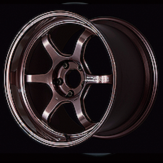 Advan R6 18x9.5 +25 5-112 Racing Copper Bronze Wheel