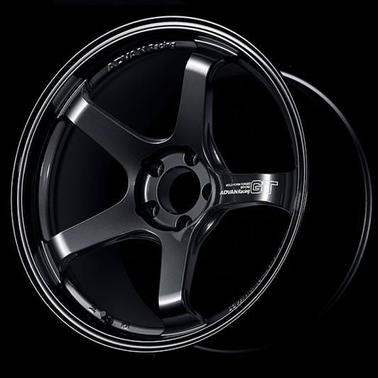 Advan GT Beyond 19x10.5 +24 5-114.3 Racing Titanium Black Wheel