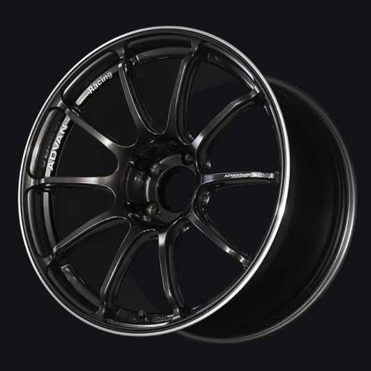 Advan RSIII 18x8.5 +45 5-112 Black Gun Metallic & Ring Wheel