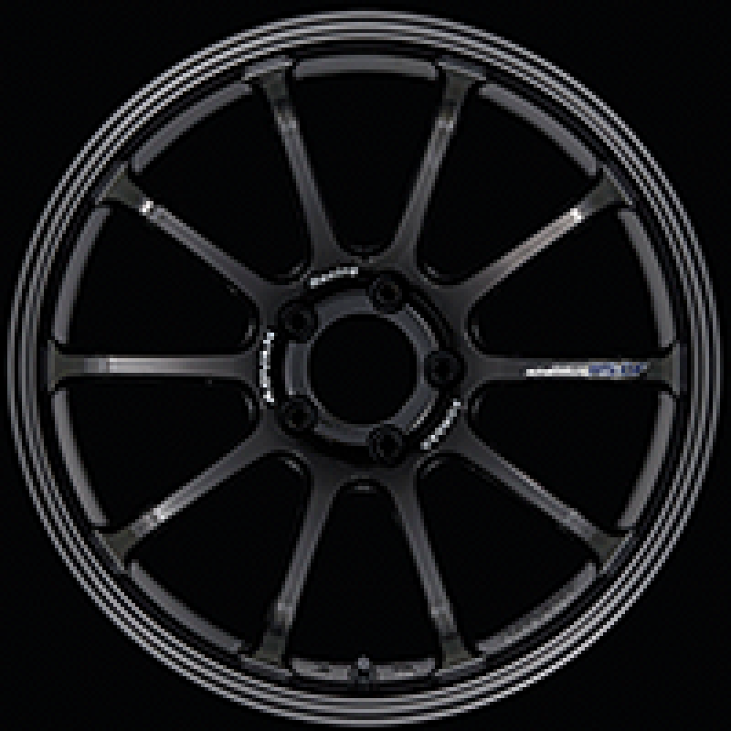 Advan RS-DF Progressive 19x10.0 +35 5-114.3 Racing Titanium Black Wheel